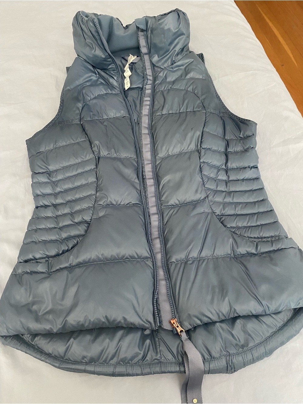 lululemon athletica Slate blue Quilted Sleeveless Puffer Vest